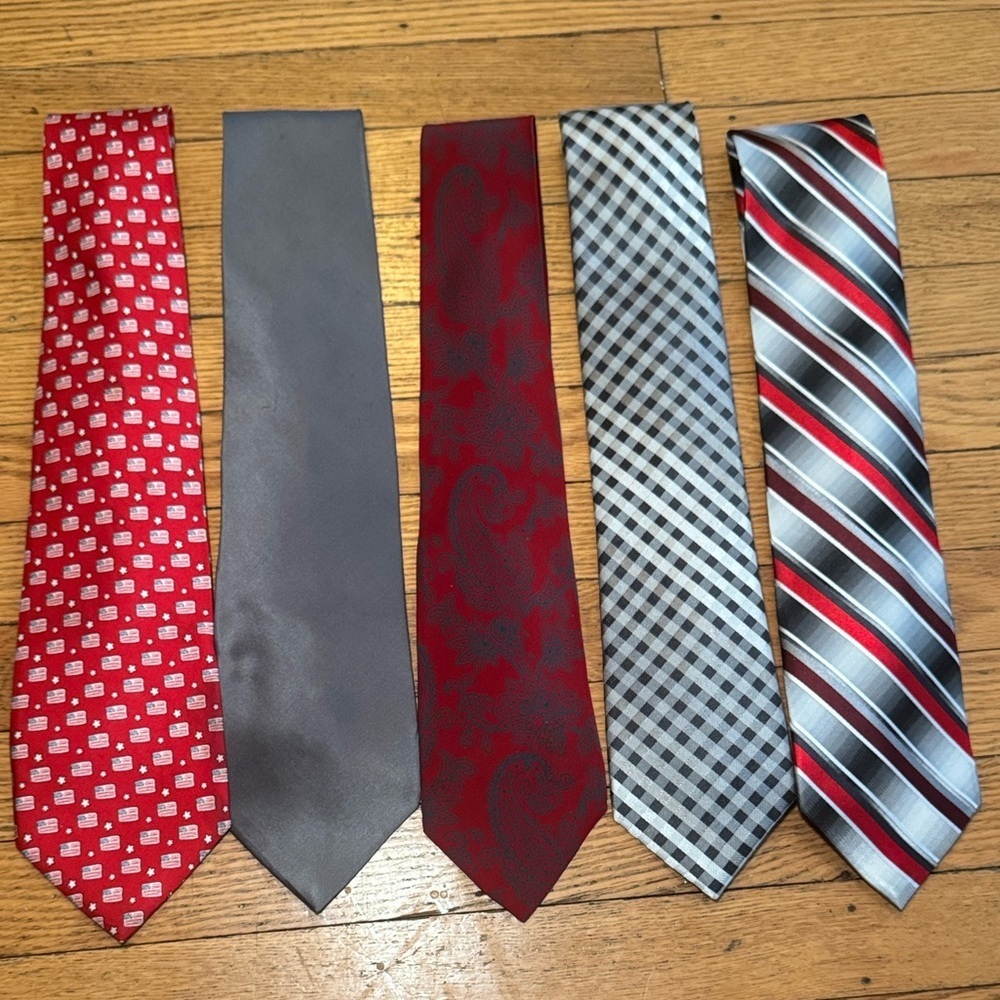 Premium Tie Bundle of 5 - Picture 2 of 14